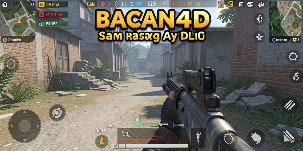 Tampilan menegangkan dari gameplay BACAN4D yang penuh aksi.