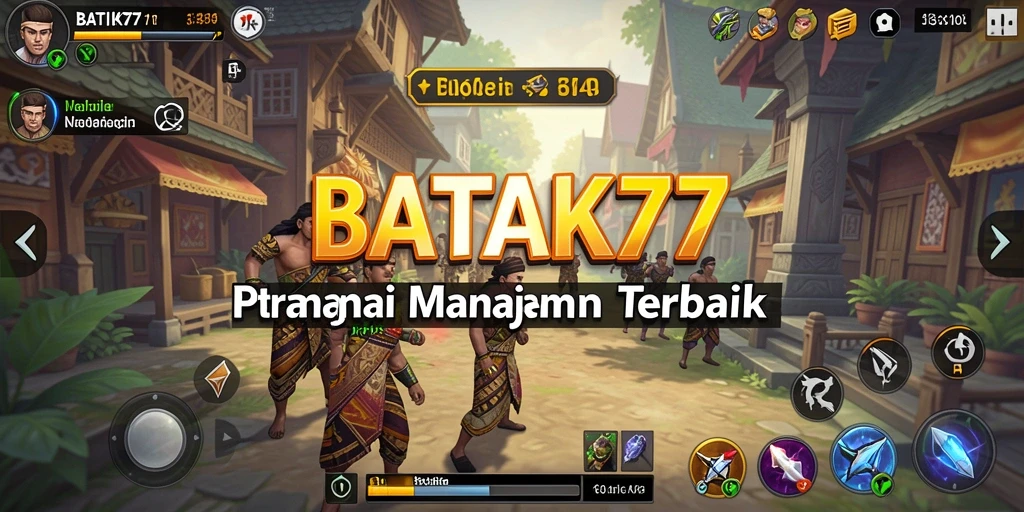 Tampilan gameplay BATIK77 yang seru dan menarik.