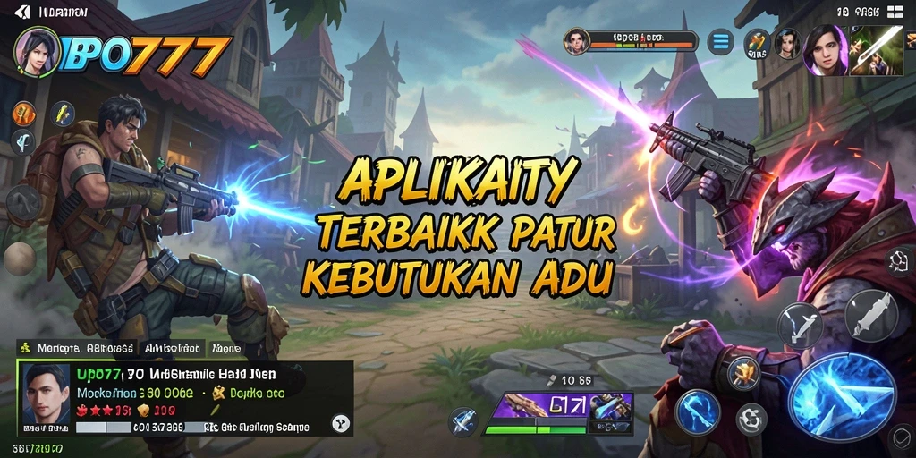 Tampilan antarmuka aplikasi BPO777 yang sederhana dan intuitif.