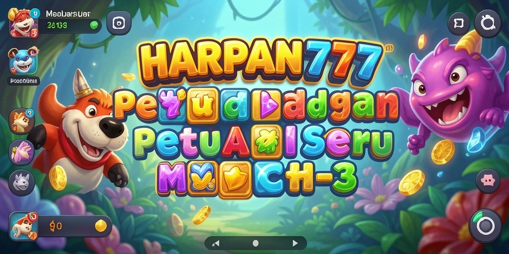 Gameplay menarik HARAPAN777 dalam aksi Match-3.