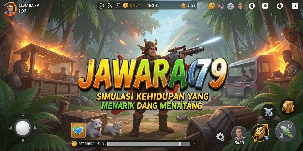 Tampilan gameplay JAWARA79 yang menarik dan interaktif.