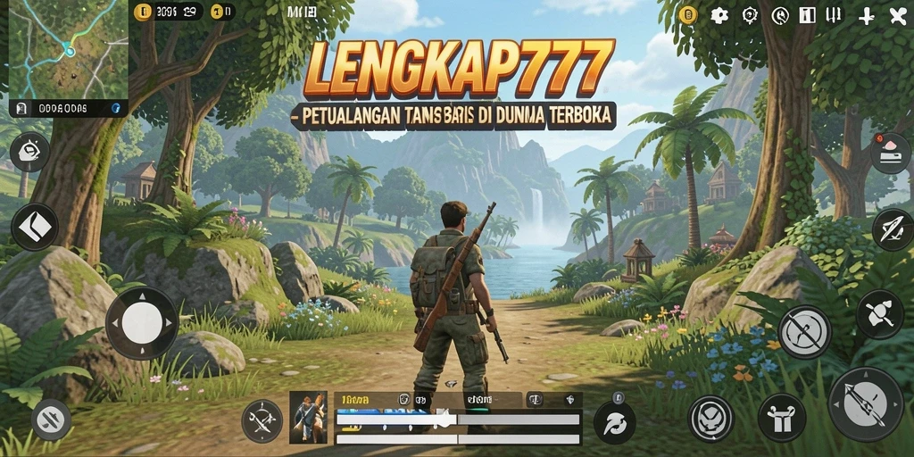 Gameplay seru di dunia terbuka LENGKAP777 yang mengasyikkan.