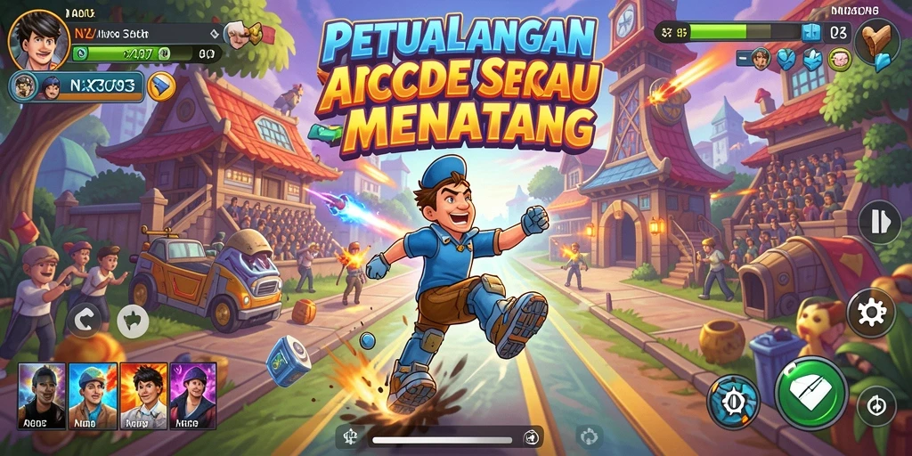 Gameplay menantang dengan grafis interaktif di NX303.