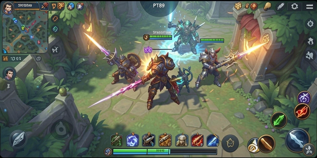Screenshot gameplay PT89 dengan aksi SLG yang seru.