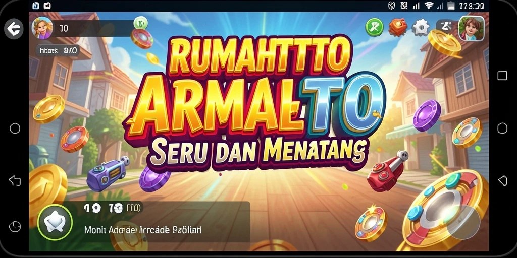 Tampilan gameplay RUMAHTOTO yang seru dan penuh tantangan.