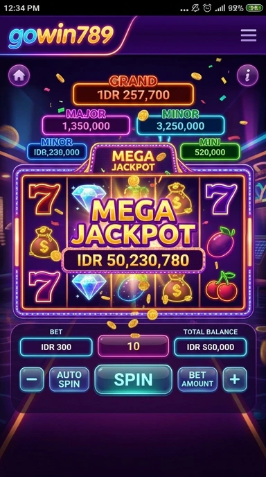 Saksikan proses pengunduhan aplikasi yang cepat di gowin789.